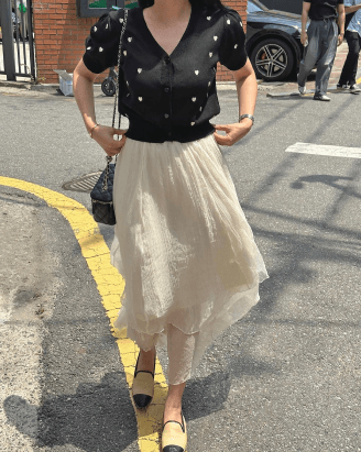 Tinkerbell Chiffon Skirt review by Hana